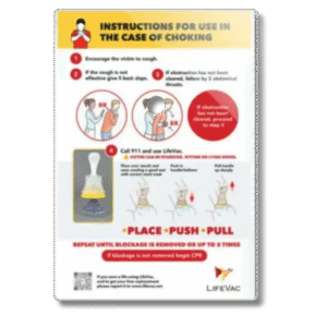 Poster: How To Use LifeVac