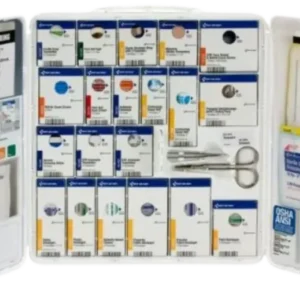 50 Person Large Plastic SmartCompliance, Without Medications, 206 pieces